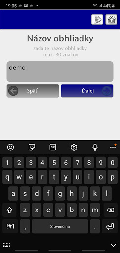 Moje obhliadky Screen 2