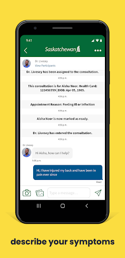 SK Virtual Visit Screen 2