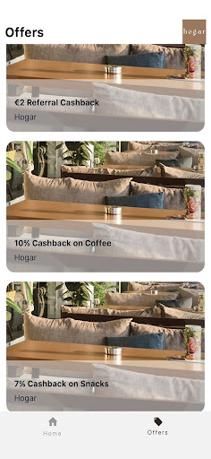 Hogar Rewards Screen 3