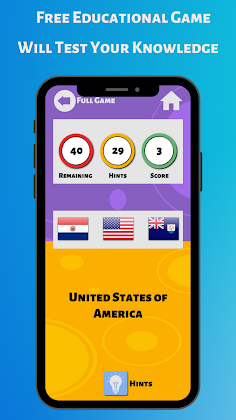 Flag Quiz - Flags of the world - Screenshot 1