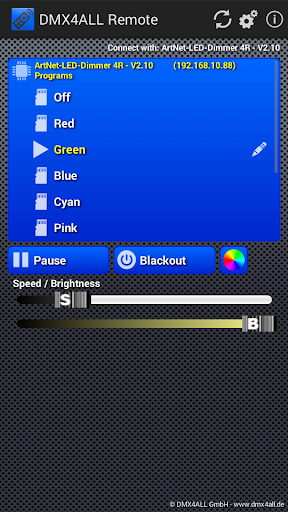 DMX4ALL Remote Screen 3