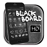 Blackboard Graffiti Launcher Theme HD Wallpapers