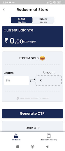 Anteprima dell'app
