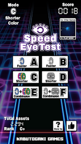 Speed Eye Test 1.1 APK + Mod (Unlimited money) إلى عن على ذكري المظهر