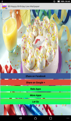 3D Birthday Wallpaper 2024 Screen 3