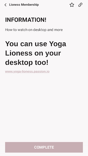 Yoga Lioness