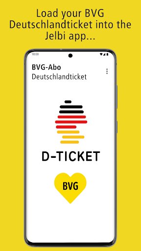 Android application BVG Jelbi: Mobility in Berlin screenshort