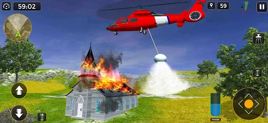 هليكوبتر الإنقاذ: ألعاب طائرات