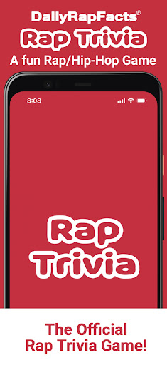Android application Rap Trivia screenshort