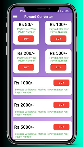 Reward Converter Screen 3