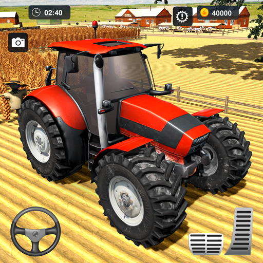Farming Games - Tractor Game  Icon