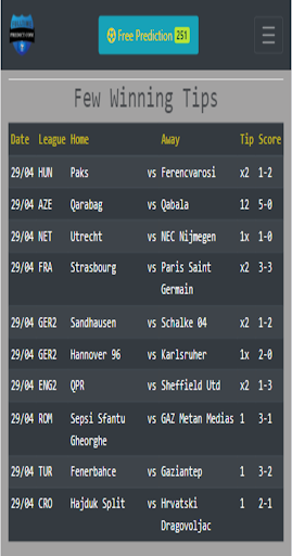 fulltime-predict - soccer tips Screen 2