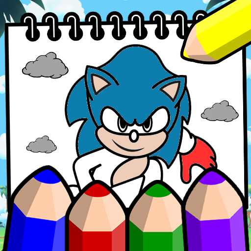 Soni Coloring Blue Hedgehog Download on Windows