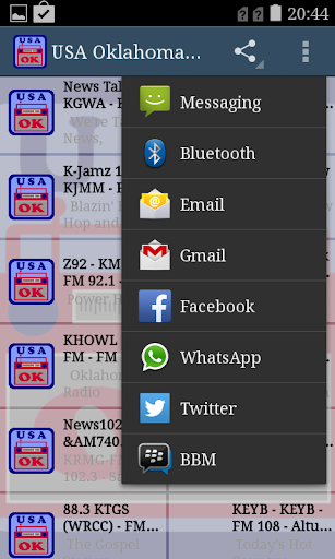 USA Oklahoma Radio Stations