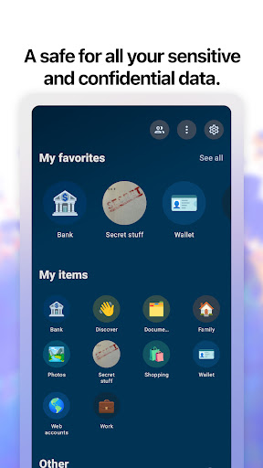 Screenshot of oneSafe 6