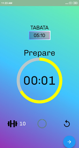 Workout Timer - Power Timer Screen 2