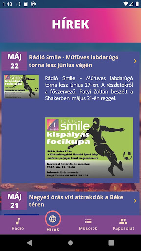 radio smile Screen 2