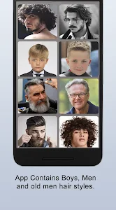 Boys Men Hairstyles, Hair cuts APK - Download for Android 