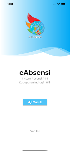 Android application eAbsensi ASN Kab. Inhil screenshort
