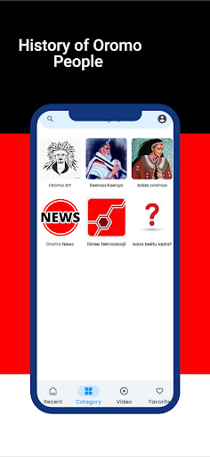 Oromo Hub Screen 2