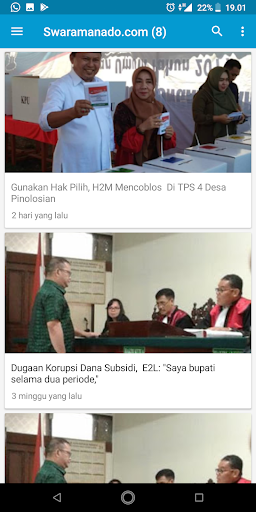 Koran Manado ( Berita Manado S Screen 3