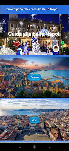 Android application Guida alla Bella Napoli screenshort