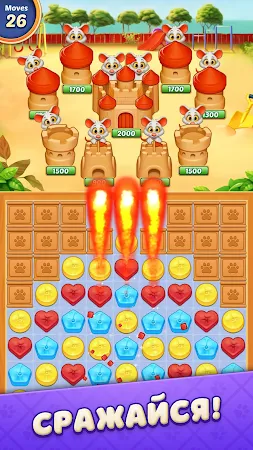 Game screenshot Cat Crunch - Match 3 Games hack