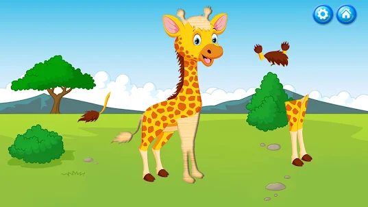 Kids Puzzles - Safari Puzzles