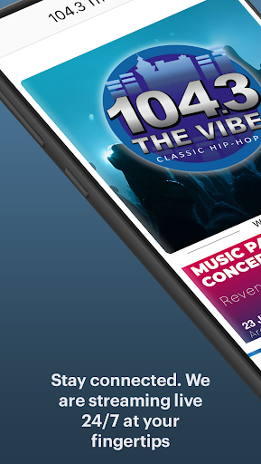 Android application 104.3 The Vibe screenshort