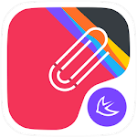 Cover Image of Download Colorful point Line theme  APK