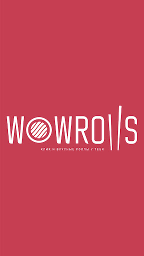 Android application WOW Rolls Доставка роллов screenshort