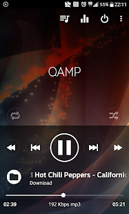 Pro Mp3 player - Pamja e ekranit Qamp