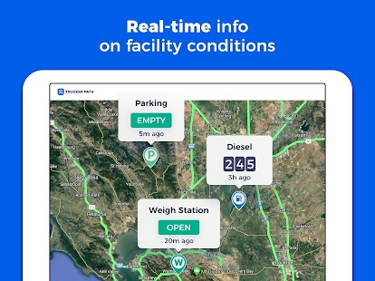 Trucker Path: Truck GPS & Maps Screenshot
