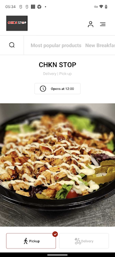 Android application Chkn Stop screenshort