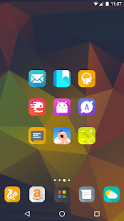 Aurora UI Square - Icon Pack Schermata