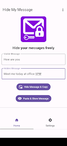 Hide My Message - Chat freely