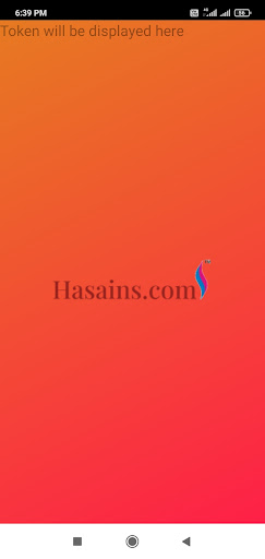 Android application Hasains Matrimony screenshort