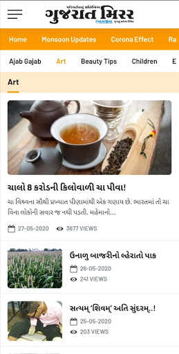 Gujarat Mirror Screen 3