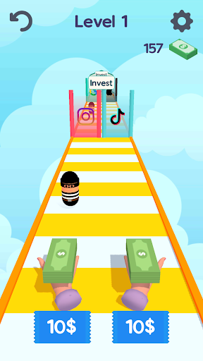 Merge N Invest! -3D money rush Screen 3