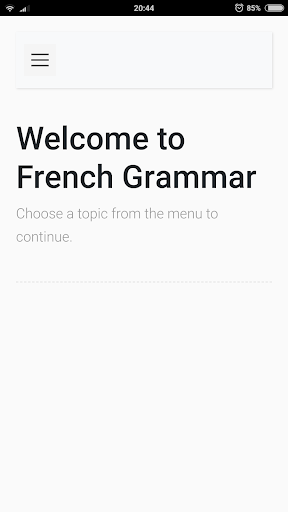 French Grammar Screen 2