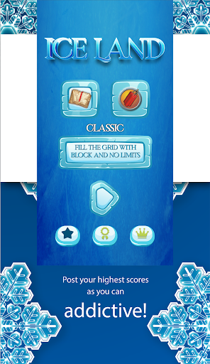 Android application Ice Block Puzzle screenshort