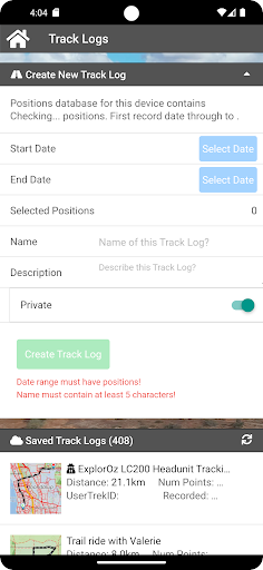ExplorOz Tracker screenshot 5