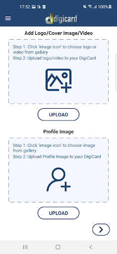 Digicard Pocket Manager Screen 2