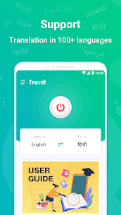 Free Translate All, Text  Voice Translator – Tranit 5