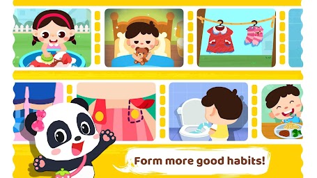 Baby Panda's Daily Habits