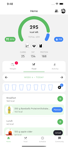 Android application 10TEN10 screenshort
