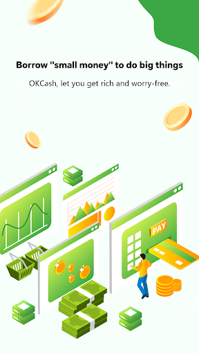 OKCash - safe fast cash loan Screenshot 1 - AppWisp.com