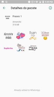 Stickers de amor para WhatsApp 💕 - WASticker Screenshot