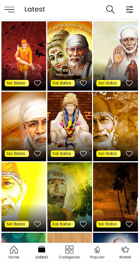 Sai Baba HD Wallpaper Screen 3