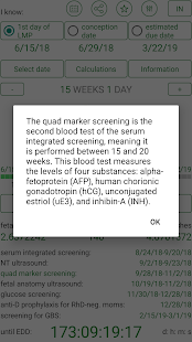 Pregnancy Due Date Calculator, Calendar & Tracker screenshots 10